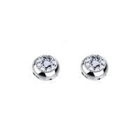 Orecchini Bibigi Donna Grace in Oro bianco Diamante ORS8828B07